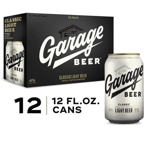 garage beer 12pk