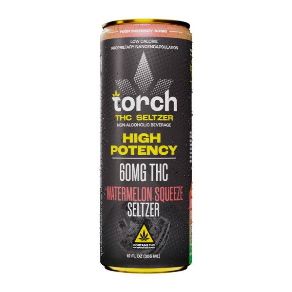Watermelon Squeeze High Potency 60mg THC Seltzer