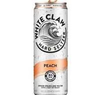 WHITE CLAW HARD SELTZER PEACH